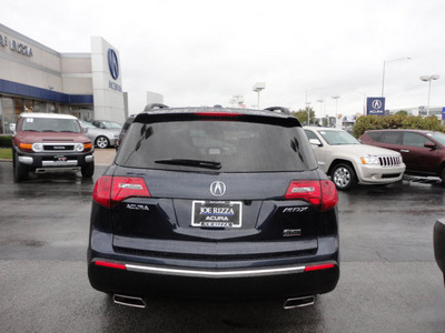 acura mdx 2010 lt  blue suv tech awd gasoline 6 cylinders all whee drive automatic with overdrive 60462