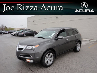 acura mdx 2011 dk  gray suv awd gasoline 6 cylinders all whee drive automatic with overdrive 60462