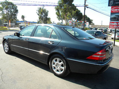 mercedes benz s class 2000 dk  blue sedan s430 gasoline 8 cylinders rear wheel drive automatic 92882