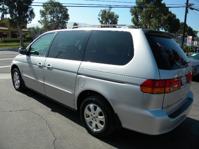 honda odyssey 2002 silver van ex l gasoline 6 cylinders front wheel drive automatic 92882
