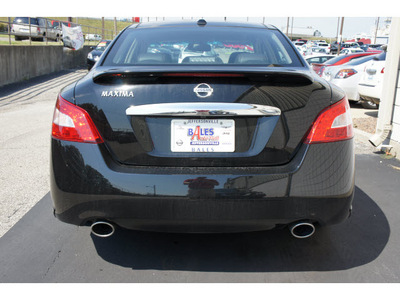 nissan maxima 2011 black sedan 3 5 s gasoline 6 cylinders front wheel drive cont  variable trans  47130