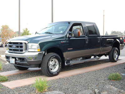 ford f 350 2004 green super duty diesel 8 cylinders 4 wheel drive automatic 99352