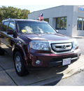 honda pilot 2009 dark cherry suv ex l gasoline 6 cylinders all whee drive automatic with overdrive 08750