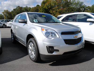 chevrolet equinox 2012 silver ls flex fuel 4 cylinders front wheel drive automatic 27591
