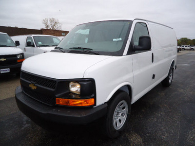 chevrolet express cargo 2012 white van 1500 flex fuel 8 cylinders all whee drive automatic 60007