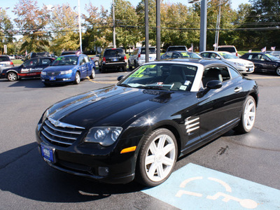 chrysler crossfire 2004 black coupe gasoline 6 cylinders sohc rear wheel drive automatic 07701