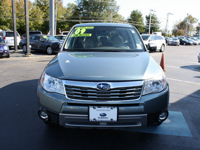 subaru forester 2009 sage green suv 2 5 x gasoline 4 cylinders all whee drive automatic 07701