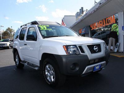 nissan xterra 2009 white suv s gasoline 6 cylinders 4 wheel drive automatic with overdrive 07701