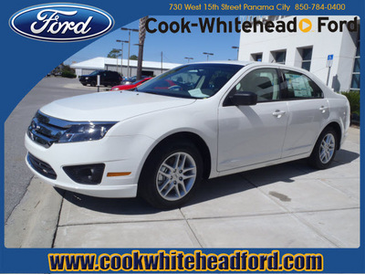 ford fusion 2012 white sedan s gasoline 4 cylinders front wheel drive automatic 32401