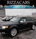 ford flex 2012 black limited gasoline 6 cylinders front wheel drive automatic with overdrive 60546
