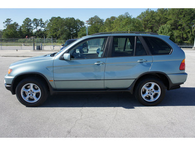bmw x5 2003 blue suv 3 0i gasoline 6 cylinders all whee drive automatic 77388