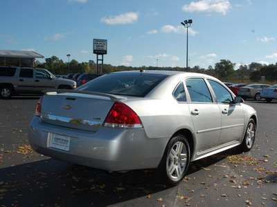 chevrolet impala 2011 silver sedan lt fleet flex fuel 6 cylinders front wheel drive automatic 27330