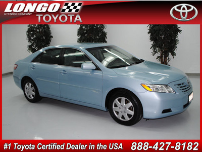 toyota camry 2007 lt  blue sedan le gasoline 4 cylinders front wheel drive automatic 91731