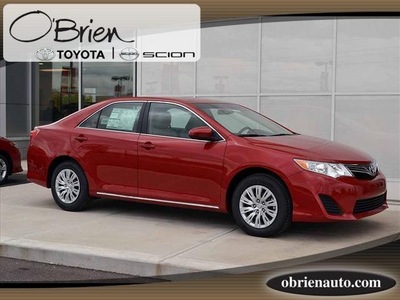toyota camry 2012 red sedan not specified front wheel drive not specified 46219
