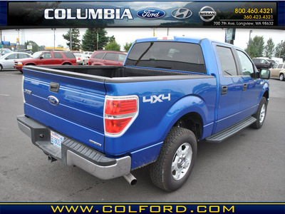 ford f 150 2011 blue xlt 8 cylinders 4 wheel drive automatic with overdrive 98632