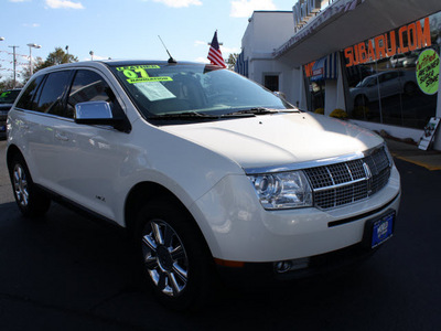 lincoln mkx 2007 white chocolate suv gasoline 6 cylinders all whee drive automatic with overdrive 07701