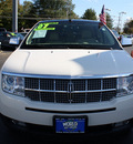 lincoln mkx 2007 white chocolate suv gasoline 6 cylinders all whee drive automatic with overdrive 07701