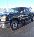 chevrolet silverado 2500hd 2003 black lt diesel 8 cylinders 4 wheel drive automatic with overdrive 28557