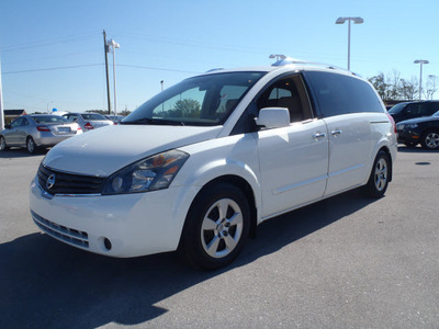 nissan quest 2007 white van 3 5 s gasoline 6 cylinders front wheel drive automatic 28557