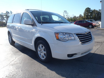 chrysler town and country 2010 white van touring gasoline 6 cylinders front wheel drive automatic 28557