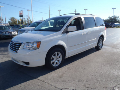 chrysler town and country 2010 white van touring gasoline 6 cylinders front wheel drive automatic 28557