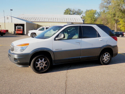 buick rendezvous 2003 white suv cx awd gasoline 6 cylinders all whee drive automatic 55318