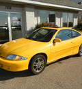 chevrolet cavalier 2002 yellow coupe ls sport2yr30kwarranty gasoline 4 cylinders front wheel drive automatic 55016