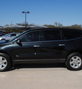 chevrolet traverse 2010 black suv lt gasoline 6 cylinders front wheel drive automatic 76087