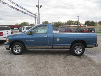 dodge ram pickup 1500 2005 blue pickup truck st gasoline 6 cylinders rear wheel drive automatic 62863