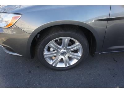 chrysler 200 2011 dk  gray sedan touring flex fuel 6 cylinders front wheel drive automatic with overdrive 08844