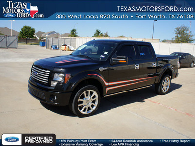 ford f 150 2011 black harley davidson gasoline 8 cylinders 4 wheel drive automatic 76108