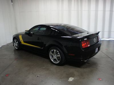 ford mustang 2008 black coupe gt roush ed  gasoline 8 cylinders rear wheel drive 5 speed manual 76108