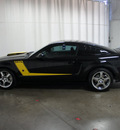 ford mustang 2008 black coupe gt roush ed  gasoline 8 cylinders rear wheel drive 5 speed manual 76108