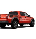 ford f 150 2011 orange svt raptor gasoline 8 cylinders 4 wheel drive shiftable automatic 46168