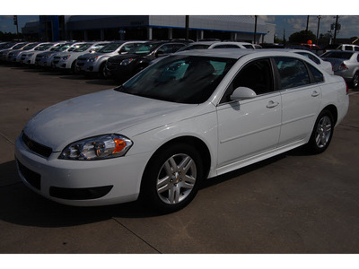 chevrolet impala 2011 white sedan lt fleet flex fuel 6 cylinders front wheel drive automatic 77090