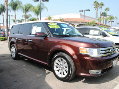 ford flex 2009 cinnamon suv sel gasoline 6 cylinders front wheel drive automatic 91010