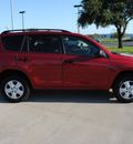 toyota rav4 2009 red suv gasoline 4 cylinders 2 wheel drive automatic 75228