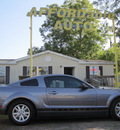 ford mustang 2007 silver coupe gasoline 6 cylinders rear wheel drive automatic 77379