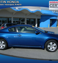 nissan altima 2008 blue coupe 2 5s gasoline 4 cylinders front wheel drive automatic 46219