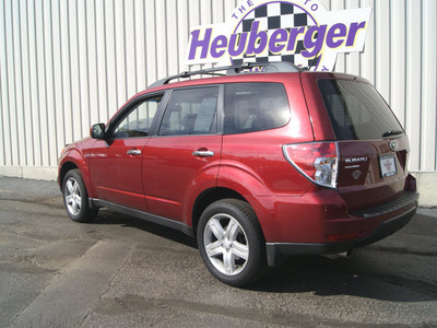 subaru forester 2010 camellia red suv 2 5x limited gasoline 4 cylinders all whee drive automatic 80905
