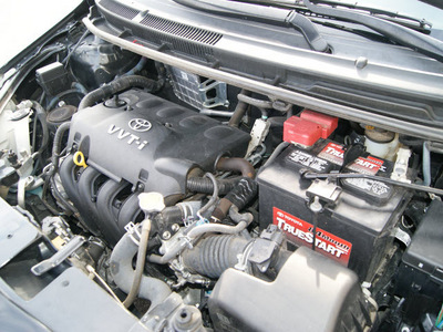 toyota yaris 2007 black sand sedan gasoline 4 cylinders front wheel drive automatic 80905