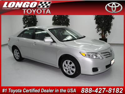 toyota camry 2011 silver sedan le gasoline 4 cylinders front wheel drive automatic 91731