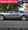 ford mustang 2007 dk  gray coupe gt premium gasoline 8 cylinders rear wheel drive 5 speed manual 80012