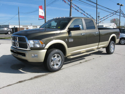 ram ram pickup 3500 2012 dk  brown pickup truck laramie longhorn diesel 6 cylinders 4 wheel drive automatic 45840