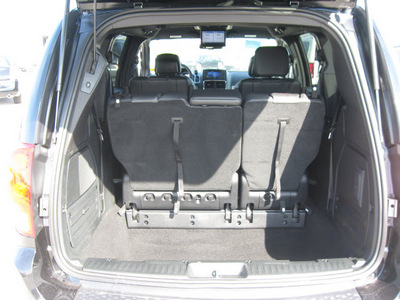 dodge grand caravan 2012 black van r t flex fuel v6 front wheel drive automatic 45840