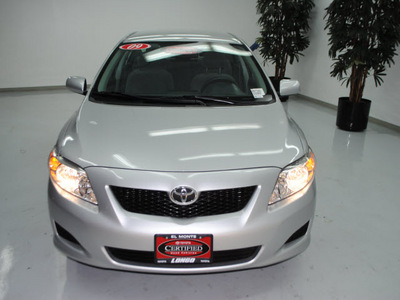 toyota corolla 2009 silver sedan le gasoline 4 cylinders front wheel drive automatic 91731