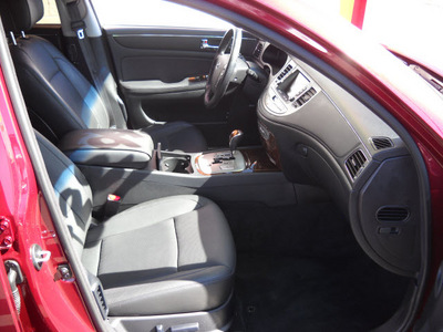 hyundai genesis 2010 red sedan 3 8l v6 gasoline 6 cylinders rear wheel drive automatic 79925