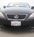 lexus is 350 2006 black sedan gasoline 6 cylinders rear wheel drive shiftable automatic 90241