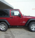 jeep wrangler 2012 red suv sport gasoline 6 cylinders 4 wheel drive automatic 33157