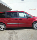 chrysler town and country 2012 red van touring l flex fuel 6 cylinders front wheel drive automatic 33157